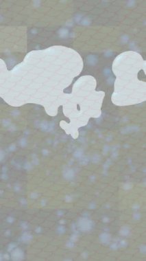 Soyut hareket desenli fütüristik video üretimi için dinamik dijital arkaplan