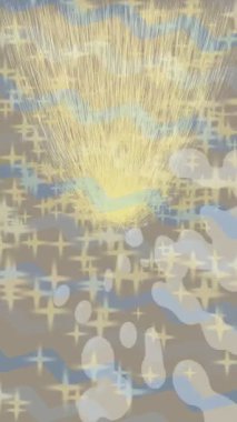 Modern medya üretimi için fütüristik dijital soyut doku sinematik tarz hareketli grafik ögesi