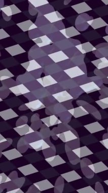 Soyut hareket desenli fütüristik video üretimi için dinamik dijital arkaplan