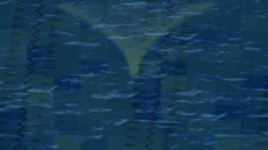 Soyut hareket desenli fütüristik video üretimi için dinamik dijital arkaplan