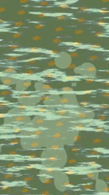 Benzersiz dijital animasyon tarzı grafikleri olan yaratıcı ortam tasarımı için yenilikçi hareket dokusu