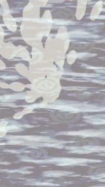 Organik desenli yüzey giriş stili video film sanatı ile soyut arkaplan tasarımı