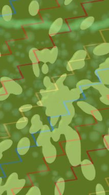 Benzersiz hareket dokusu tasarım sanatı ile profesyonel video düzenleme için modern soyut grafikler