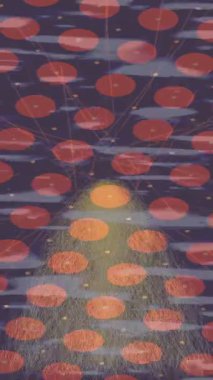 Benzersiz video giriş tasarımı projeleri için detaylı yüzey kalıbı film animasyon stili grafik girişi