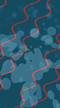 Benzersiz dijital animasyon tarzı grafikleri olan yaratıcı ortam tasarımı için yenilikçi hareket dokusu