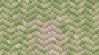 Benzersiz dijital animasyon tarzı grafikleri olan yaratıcı ortam tasarımı için yenilikçi hareket dokusu