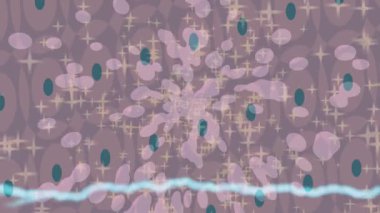 Benzersiz hareket grafikleri tasarım sanatına sahip yaratıcı film üretimi için özet bir arkaplan