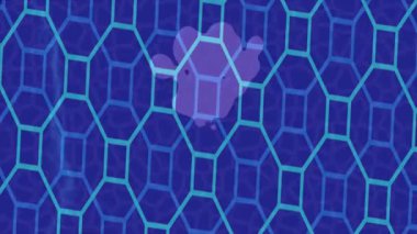 Estetik doku arkaplan tasarımı renkli hareket grafikleri ile moda film giriş profosyoneli