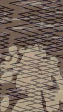 Modern medya üretimi için fütüristik dijital soyut doku sinematik tarz hareketli grafik ögesi