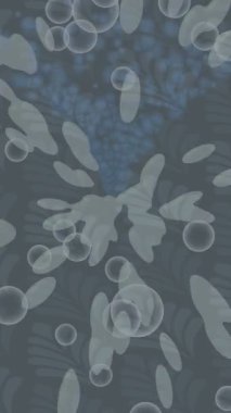 Organik desenli yüzey giriş stili video film sanatı ile soyut arkaplan tasarımı