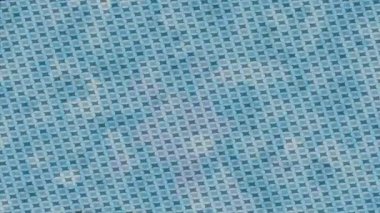 Benzersiz dijital animasyon tarzı grafikleri olan yaratıcı ortam tasarımı için yenilikçi hareket dokusu