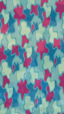 Organik desenli yüzey giriş stili video film sanatı ile soyut arkaplan tasarımı