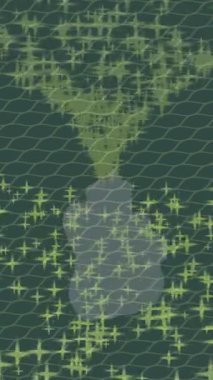 Organik desenli yüzey giriş stili video film sanatı ile soyut arkaplan tasarımı