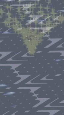 Yaratıcı video düzenleme film tasarımı için benzersiz hareket grafikleri biçimi giriş hareketi video pro