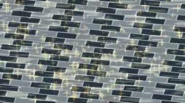 Benzersiz video giriş tasarımı projeleri için detaylı yüzey kalıbı film animasyon stili grafik girişi