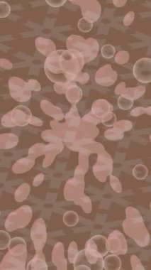 Benzersiz hareket grafikleri tasarım sanatına sahip yaratıcı film üretimi için özet bir arkaplan