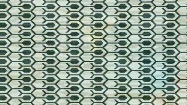 Benzersiz dijital animasyon tarzı grafikleri olan yaratıcı ortam tasarımı için yenilikçi hareket dokusu