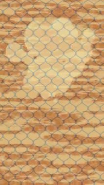 Benzersiz dijital animasyon tarzı grafikleri olan yaratıcı ortam tasarımı için yenilikçi hareket dokusu