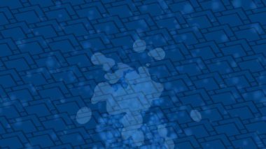 Modern medya üretimi için fütüristik dijital soyut doku sinematik tarz hareketli grafik ögesi