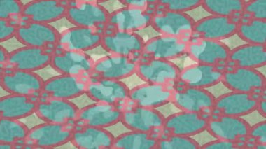 Soyut hareket desenli fütüristik video üretimi için dinamik dijital arkaplan