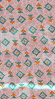 Benzersiz hareket dokusu tasarım sanatı ile profesyonel video düzenleme için modern soyut grafikler