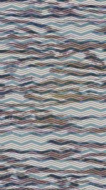 Benzersiz dijital animasyon tarzı grafikleri olan yaratıcı ortam tasarımı için yenilikçi hareket dokusu