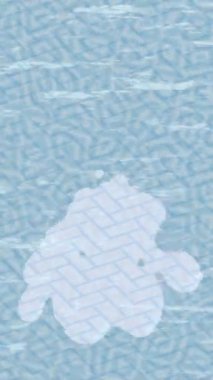 Soyut hareket desenli fütüristik video üretimi için dinamik dijital arkaplan