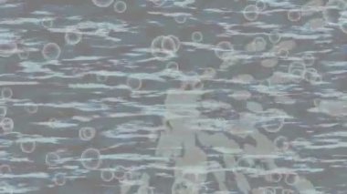 Organik desenli yüzey giriş stili video film sanatı ile soyut arkaplan tasarımı