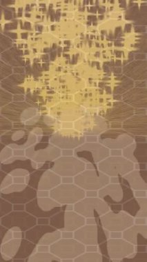 Benzersiz video giriş tasarımı projeleri için detaylı yüzey kalıbı film animasyon stili grafik girişi