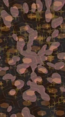 Dijital doku yüzey tasarım biçimi ile modern video animasyonu için gelişmiş hareket grafikleri