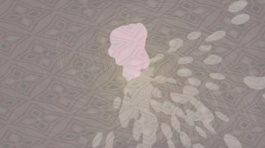 Modern medya üretimi için fütüristik dijital soyut doku sinematik tarz hareketli grafik ögesi