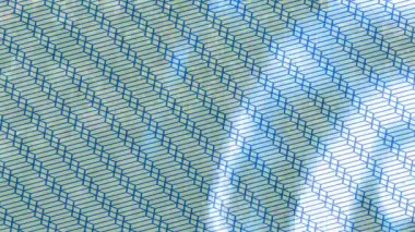 Benzersiz hareket grafikleri tasarım sanatına sahip yaratıcı film üretimi için özet bir arkaplan