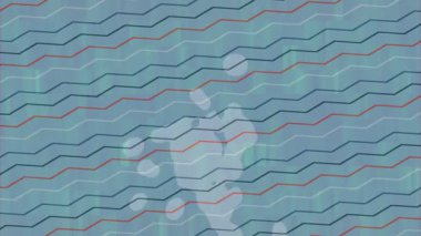 Benzersiz video giriş tasarımı projeleri için detaylı yüzey kalıbı film animasyon stili grafik girişi