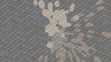 Soyut hareket desenli fütüristik video üretimi için dinamik dijital arkaplan