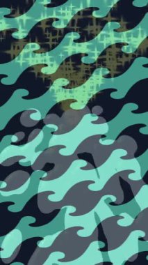 Estetik doku arkaplan tasarımı renkli hareket grafikleri ile moda film giriş profosyoneli