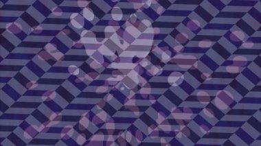 Soyut hareket desenli fütüristik video üretimi için dinamik dijital arkaplan