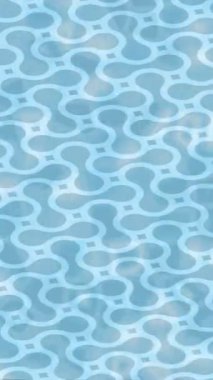 Benzersiz dijital animasyon tarzı grafikleri olan yaratıcı ortam tasarımı için yenilikçi hareket dokusu