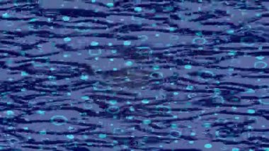 Soyut hareket desenli fütüristik video üretimi için dinamik dijital arkaplan