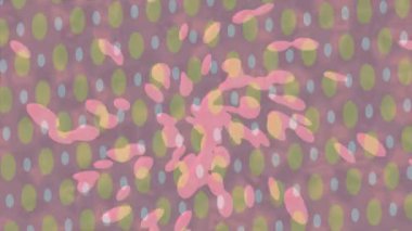 Dijital doku yüzey tasarım biçimi ile modern video animasyonu için gelişmiş hareket grafikleri