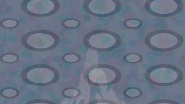 Lüks hareket projeleri için soyut tasarım stili animasyonu olan üst düzey dijital doku