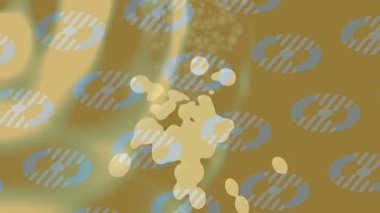 Benzersiz dijital animasyon tarzı grafikleri olan yaratıcı ortam tasarımı için yenilikçi hareket dokusu