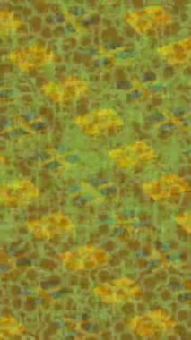 Dijital doku yüzey tasarım biçimi ile modern video animasyonu için gelişmiş hareket grafikleri