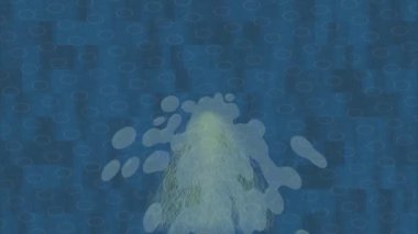 Benzersiz dijital hareket grafiklerine sahip yaratıcı sinematik projeler için yumuşak animasyon yüzeyi