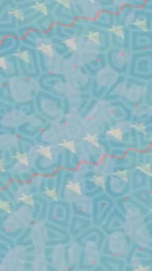 Estetik doku arkaplan tasarımı renkli hareket grafikleri ile moda film giriş profosyoneli