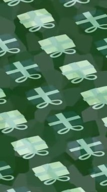 Soyut hareket desenli fütüristik video üretimi için dinamik dijital arkaplan