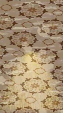 Lüks hareket projeleri için soyut tasarım stili animasyonu olan üst düzey dijital doku