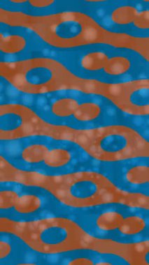 Benzersiz dijital animasyon tarzı grafikleri olan yaratıcı ortam tasarımı için yenilikçi hareket dokusu