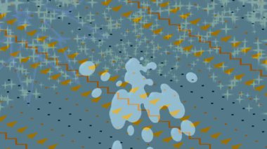 Benzersiz hareket dokusu tasarım sanatı ile profesyonel video düzenleme için modern soyut grafikler