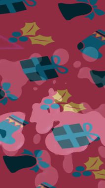 Modern medya üretimi için fütüristik dijital soyut doku sinematik tarz hareketli grafik ögesi