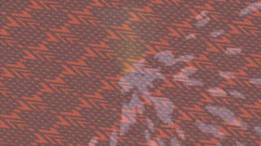 Dijital doku yüzey tasarım biçimi ile modern video animasyonu için gelişmiş hareket grafikleri